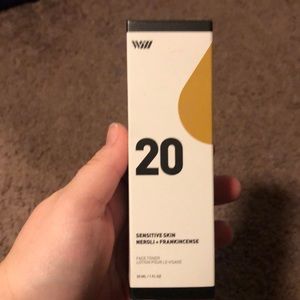 20 sensitive skin face toner